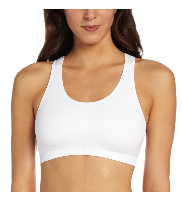 Jockey Womens Removable Seamless White