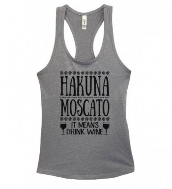 Funny Womens Basic Hakuna Moscato