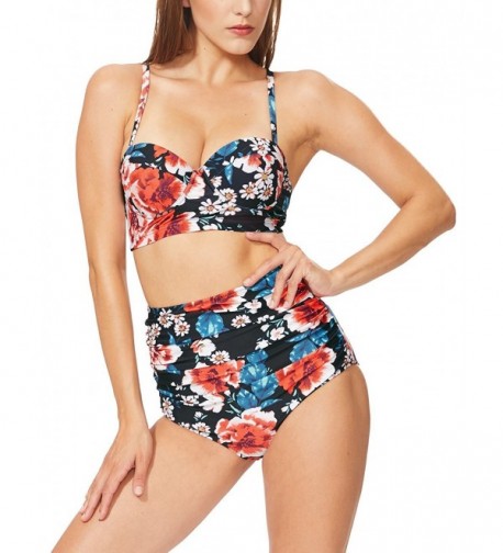 Betticoo Womens Floral Swimsuit Bathing