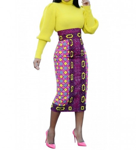 Bbalizko Womens African Skirts Length