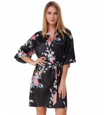 Peacock Blossom Pattern Nightwear ZE53 1