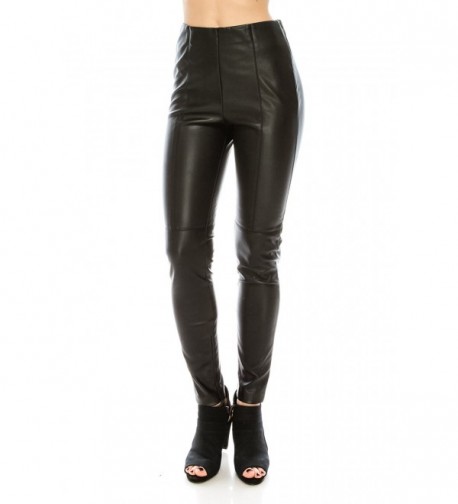 Curiosity USA Womens Leather Pants