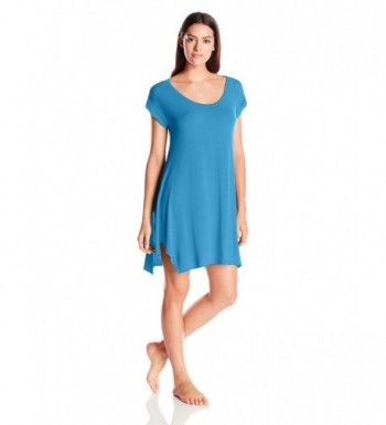 Josie Natori Womens Sleeve Chemise