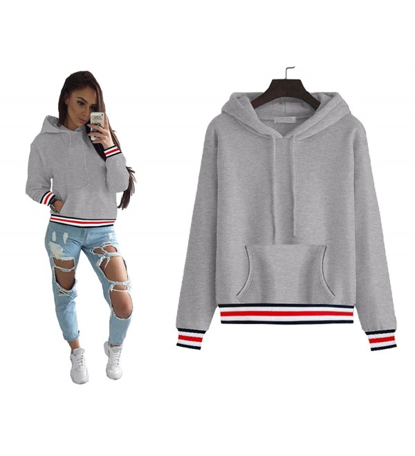 Womens Hoodie Thickening Sweatshirt Pullover