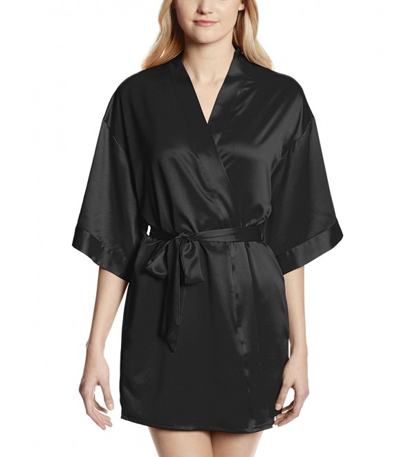 Jezebel Womens Kimono Black X Large