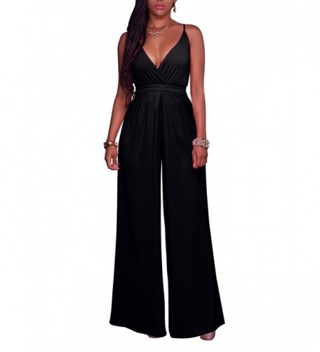 Madam Uniq Spaghetti Pleated Jumpsuits