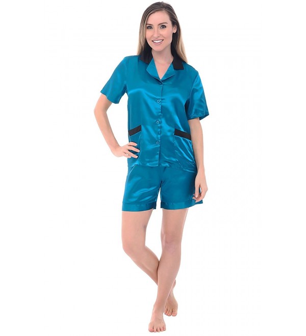 Alexander Del Rossa Pajamas A0762TEALG