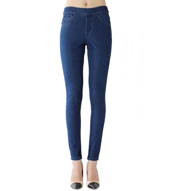 Skinny Jegging Super Stretch Knit Denim With Fully Functional Pockets ...