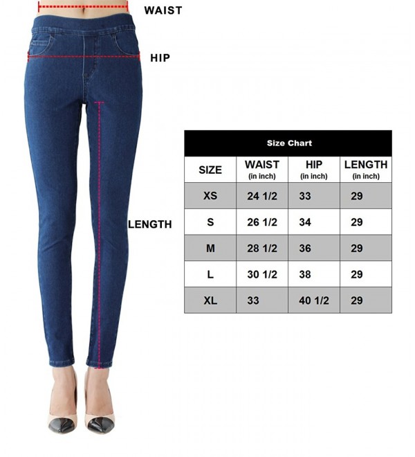 Skinny Jegging Super Stretch Knit Denim With Fully Functional Pockets ...