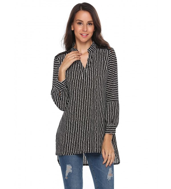 ThinIce Womens Sleeved Striped T shirts