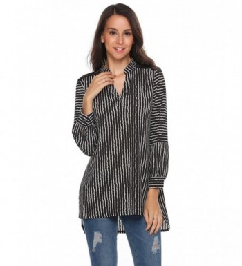 ThinIce Womens Sleeved Striped T shirts