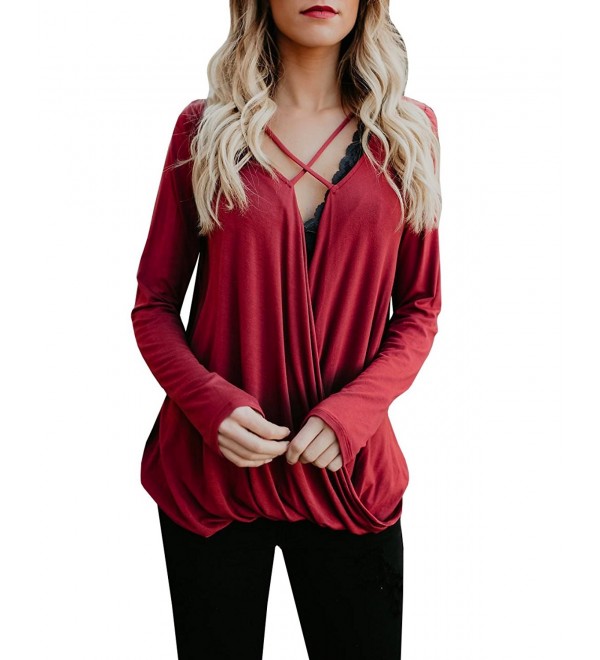 Karlywindow Womens Casual Sleeve Blouses