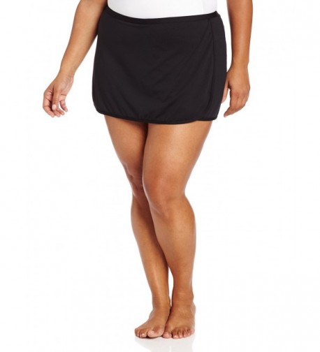 TYR Womens Solid Skort Black