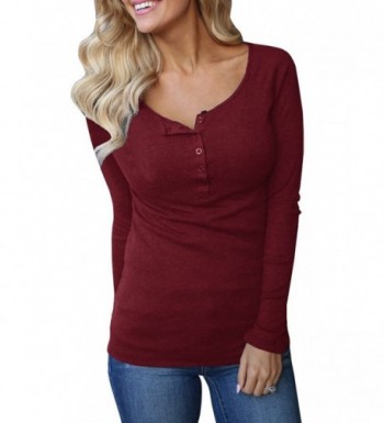 Discount Women's Henley Shirts