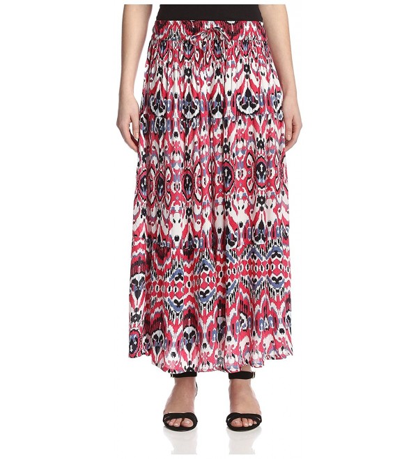 James Erin Womens Printed Skirt