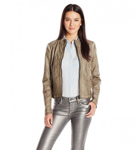Sebby Collection Womens Leather Jacket