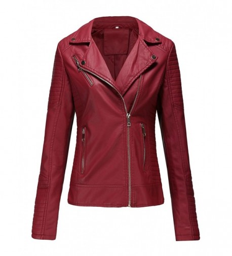 Bellivera Spring Womens Leather Jackets