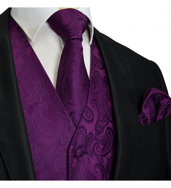 Crown Jewel Purple Paisley Tuxedo