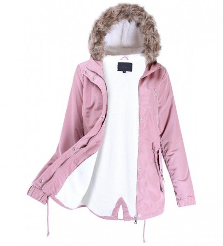 Ladies Code Hooded Sherpa Detachable