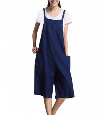 StyleDome Sleeveless Playsuits Jumpsuit Overalls