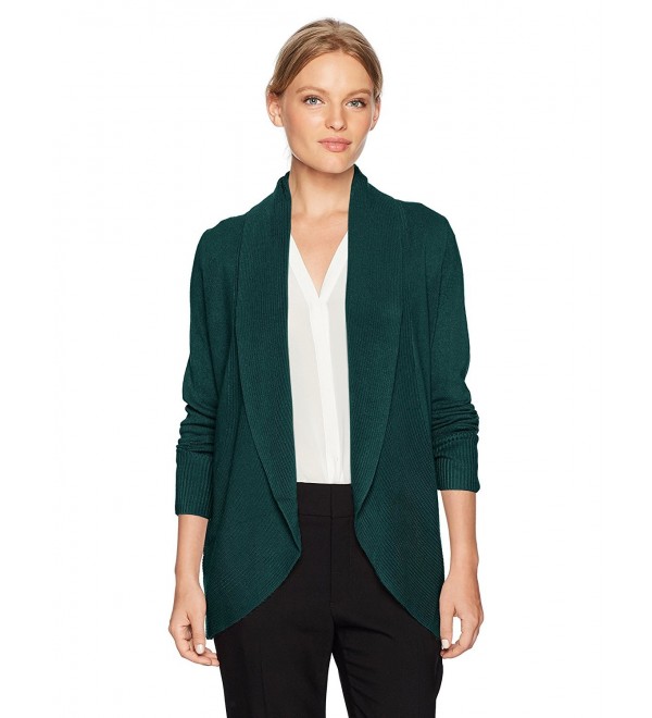 Sag Harbor Womens Sleeve Cardigan