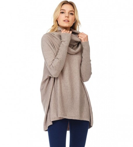 Womens Oversized Pullover Sweater Sleeves
