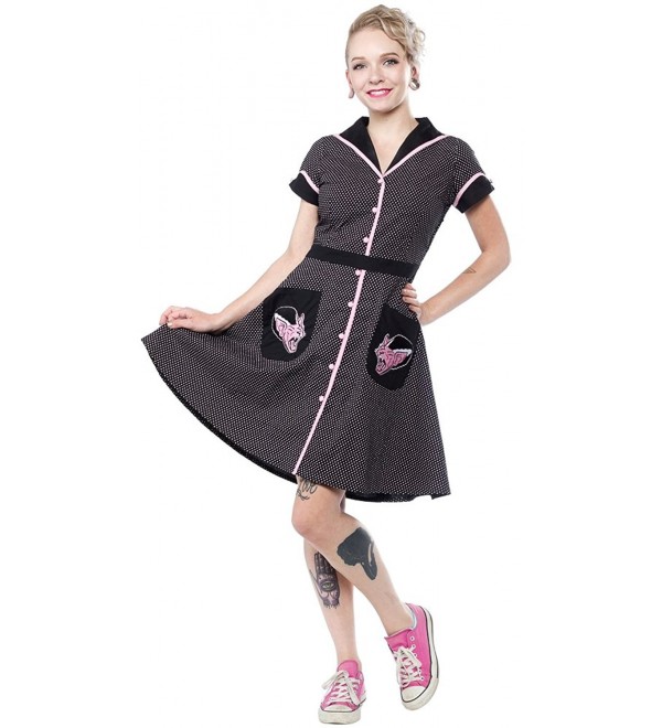 Sourpuss Kittenstein Diner Dress XL