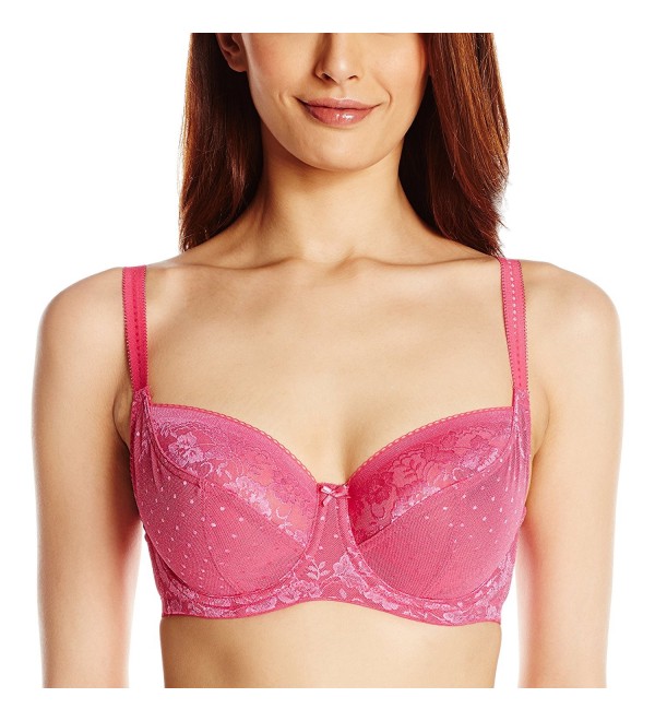 Panache Womens Underwired Balconnet Raspberry