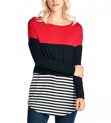 12 Ami Striped Colorblock T Shirt