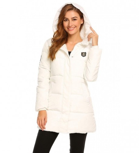 Flyerstoy Womens Hooded Jacket Thicked