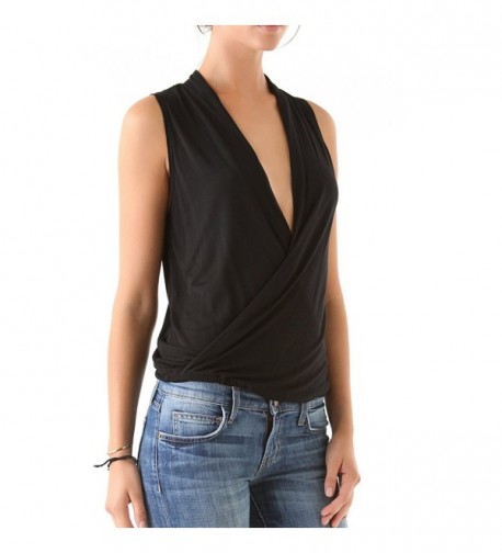 Cheapcotton Womens Crossover Neckline Flattering