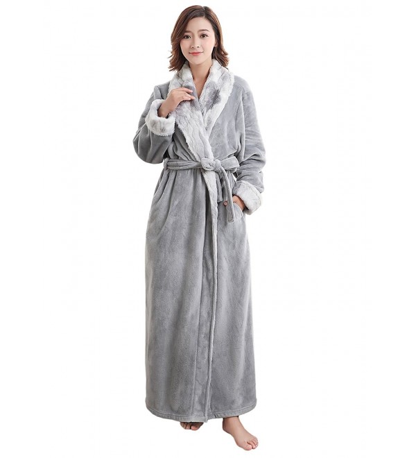 Womens Luxurious Bathrobe Sleepwear X Large