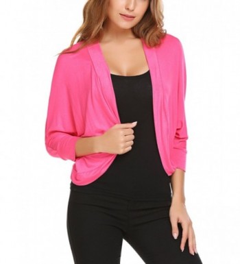 Zeagoo Cropped Lightweight Cardigan X Large