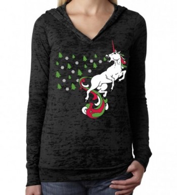 SoRock Christmas Unicorn Burnout Holiday