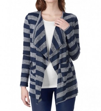 striped worknavy stripe cardigans pockets