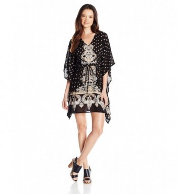 Angie Womens Printed Kaftan Dress