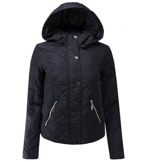 Lightweight Detachable Quilted Padding Jacket