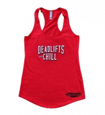 Snatch Run Womens Deadlifts Racerback