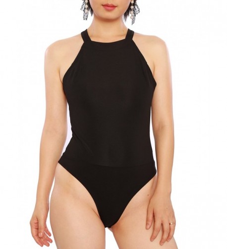 May Maya Womens Crisscross Bodysuit