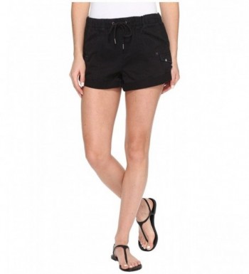 Volcom Womens Stash Shorts Black