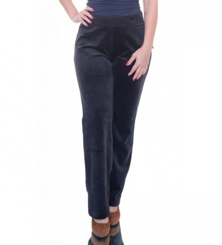 KAREN SCOTT Womens Velour Casual