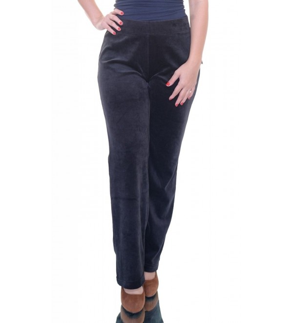 KAREN SCOTT Womens Velour Casual