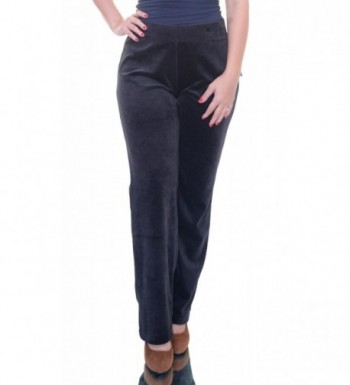 KAREN SCOTT Womens Velour Casual