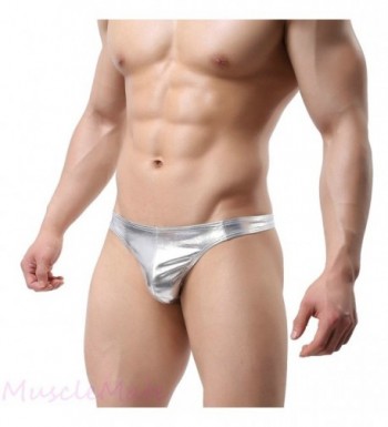 MuscleMate Collection G String Comfort Silver