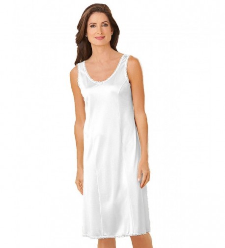 National Wide Strap Slip White