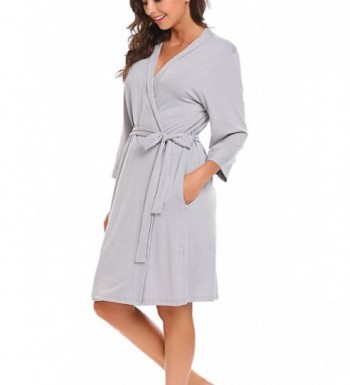 BLUETIME Kimono Hooded Robes Women