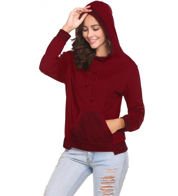 Showyoo Womens Lightweight Sweatshirt Pullover