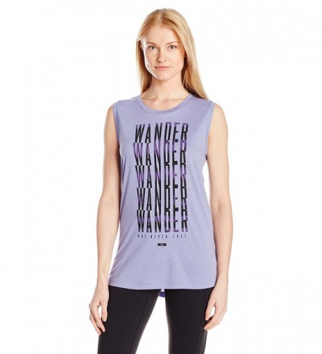 Lucy Womens Wander Graphic Lilac