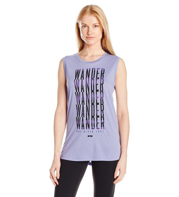 Lucy Womens Wander Graphic Lilac