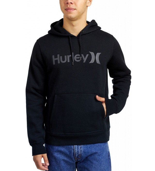 Hurley Mens Pullover Black Large